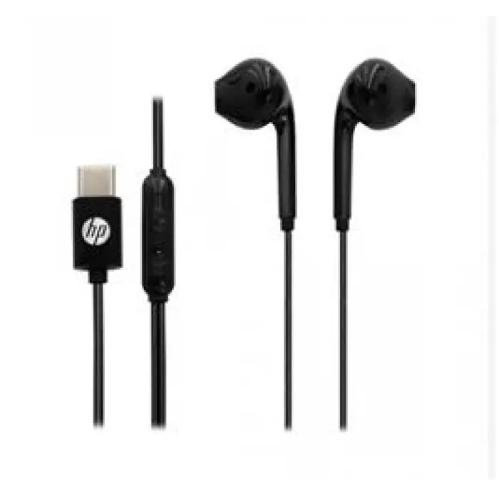 Hp DHH-3113C-BK Kablolu Kulakiçi Type-C Ses Kontrol Butonlu Mikrofonlu Kulaklık