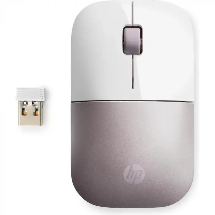 HP Z3700 4VY82AA Slim Beyaz-Pembe Wireless Optik Mouse 2.4Ghz 1200Dpı (KDO)