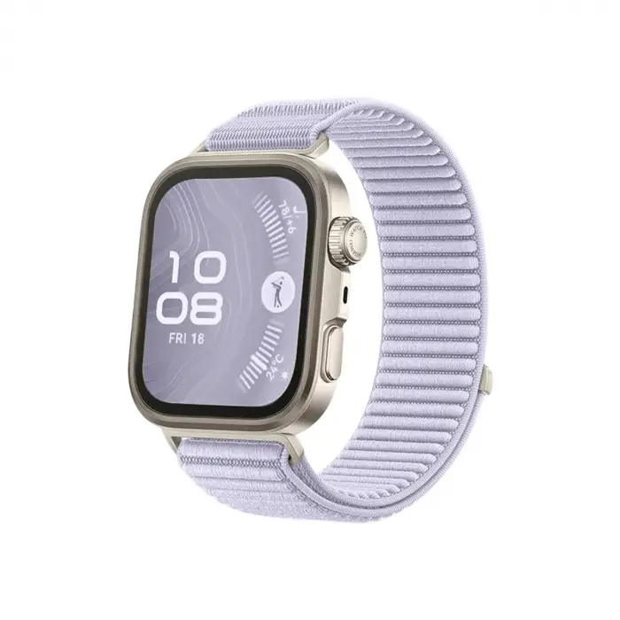 Huawei Fit 4 Braid Kordon - Lila