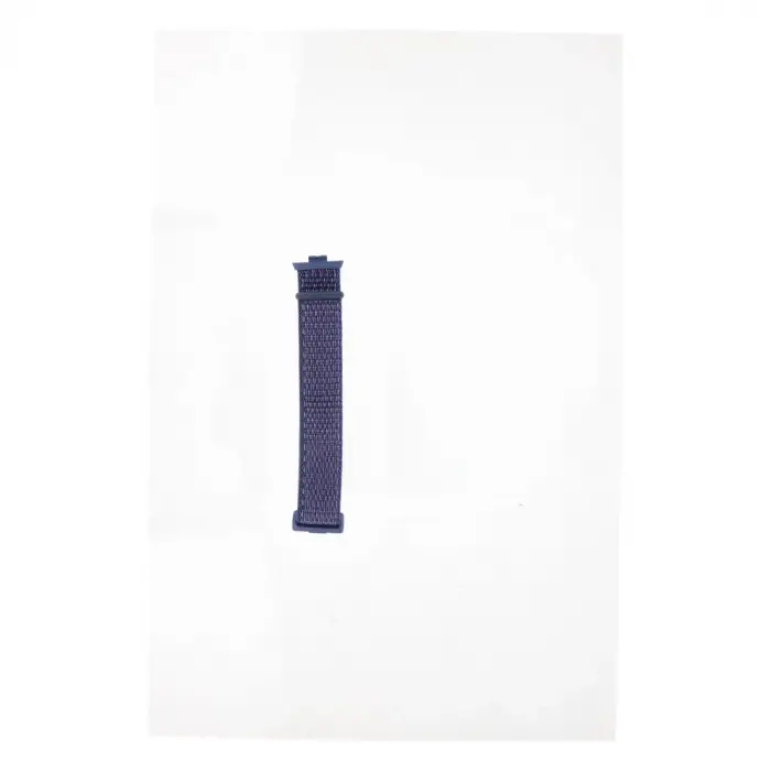 Huawei Fit 4 Hasırlı Cırtcırtlı Kordon - Lacivert-mürdüm