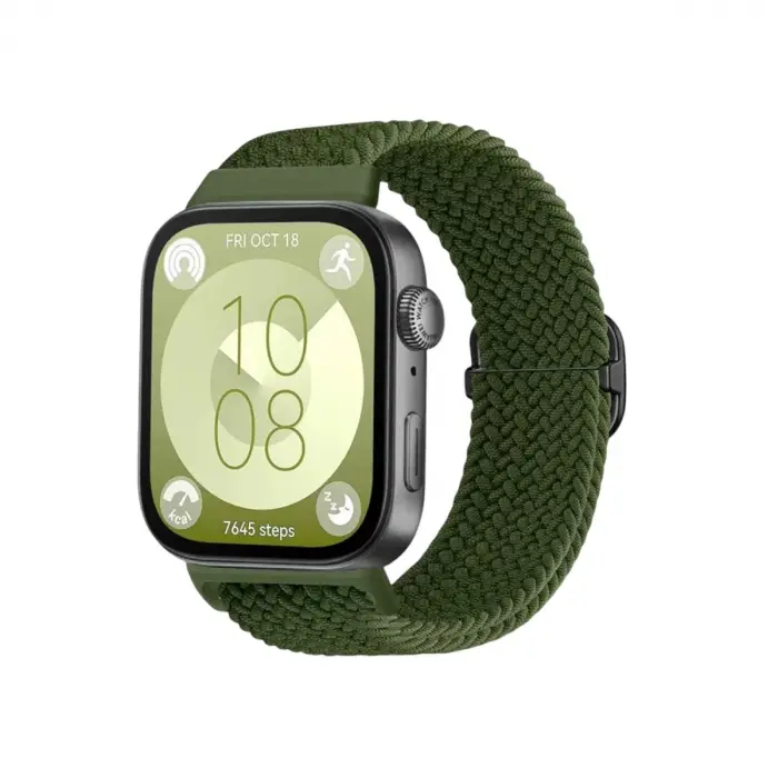 Huawei Fit 4  Kordon - Koyu Yeşil