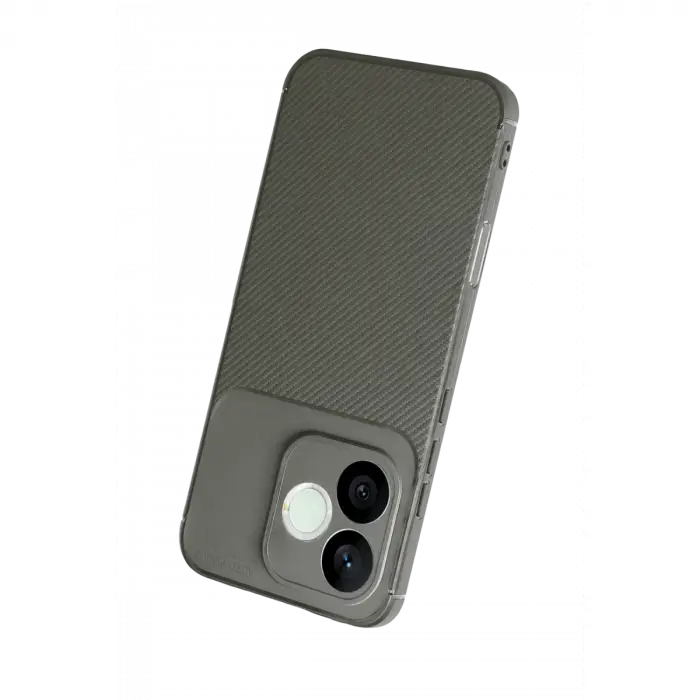 Huawei Honor 600 Lite Auto Focus Karbon Kapak - Gri