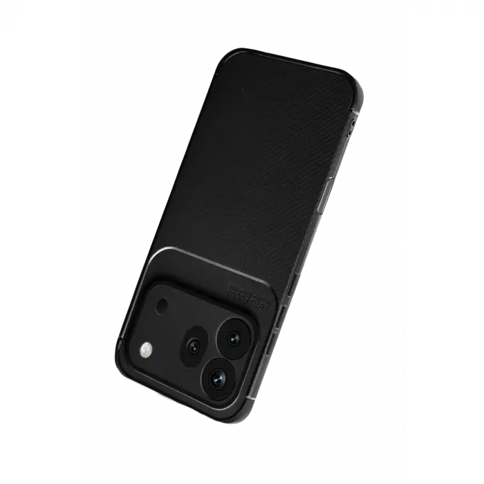 Huawei Honor 600 Pro Auto Focus Karbon Kapak - Siyah