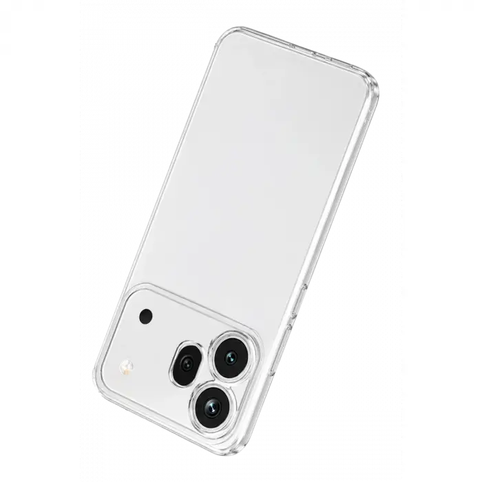 Huawei Honor 600 Pro Lüx Şeffaf Silikon - Şeffaf