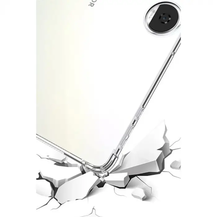 Huawei Honor Pad 9 Kılıf Anti Shock Tablet Silikon - Şeffaf