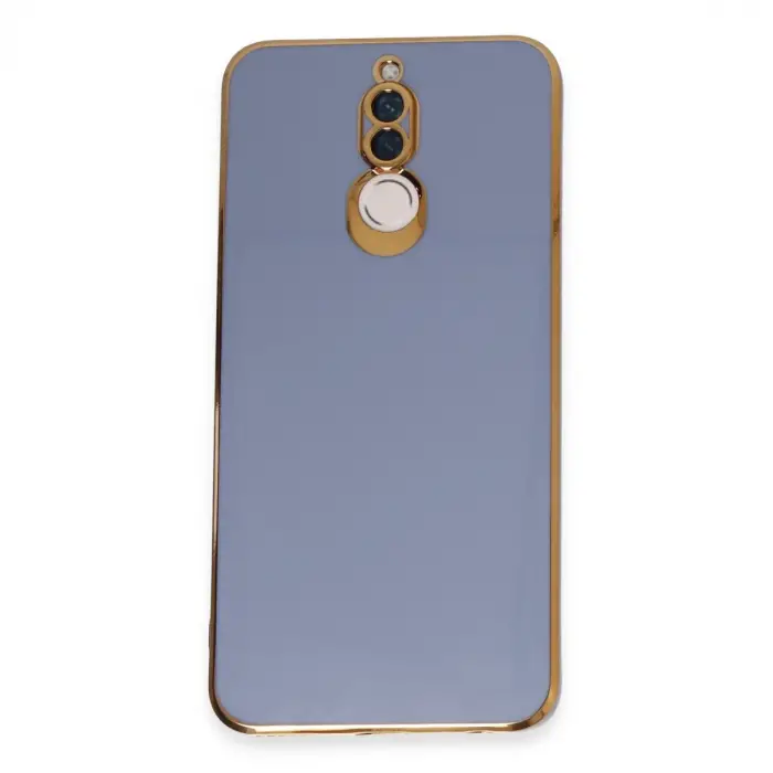 Huawei Mate 10 Lite Kılıf Volet Silikon - Mavi
