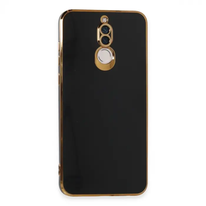 Huawei Mate 10 Lite Kılıf Volet Silikon - Siyah