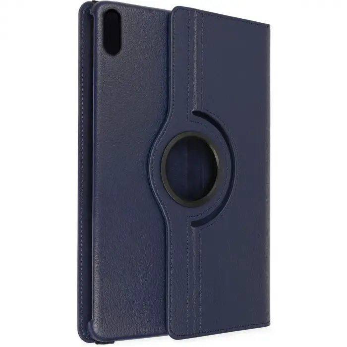 Huawei Matepad 11 10.9 360 Tablet Deri Kılıf - Lacivert