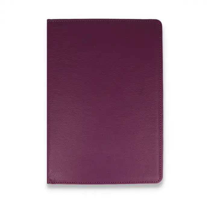 Huawei Matepad Se Kılıf 360 Tablet Deri Kılıf - Mürdüm