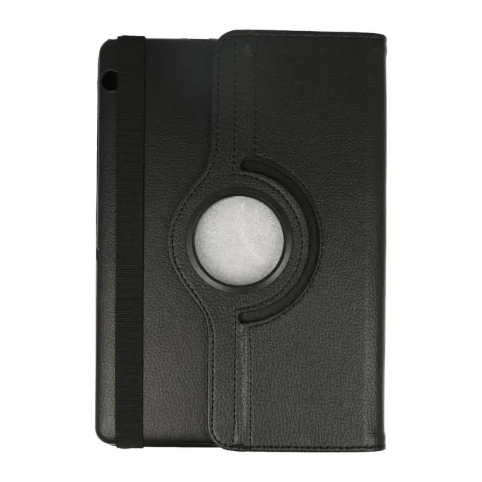 Huawei Mediapad T3 10 / 9.6 Kılıf 360 Tablet Deri Kılıf - Siyah