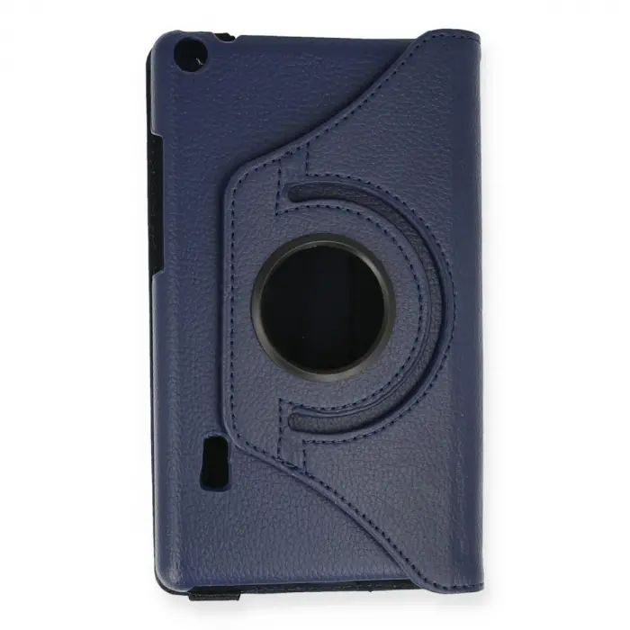 Huawei Mediapad T3 7 Kılıf 360 Tablet Deri Kılıf - Lacivert