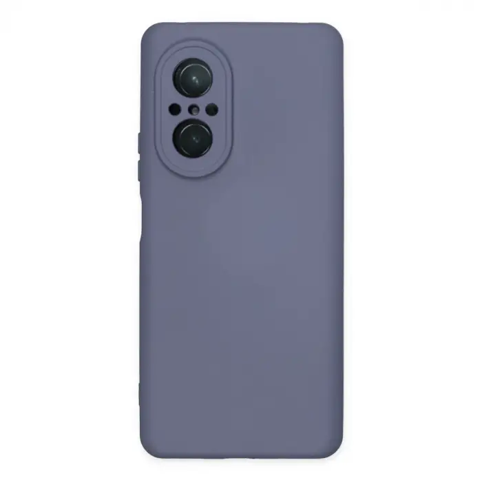 Huawei Nova 9 Se Kılıf Nano İçi Kadife Silikon - Gri