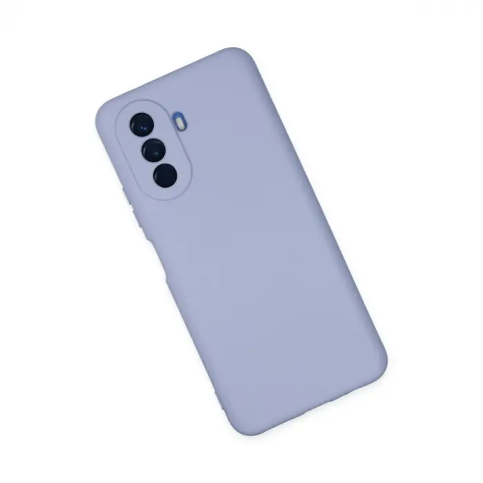 Huawei Nova Y70 Kılıf Nano İçi Kadife Silikon - Lila