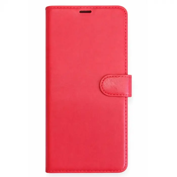 Huawei Nova Y70 Trend S Plus Kapaklı Kılıf - Kırmızı