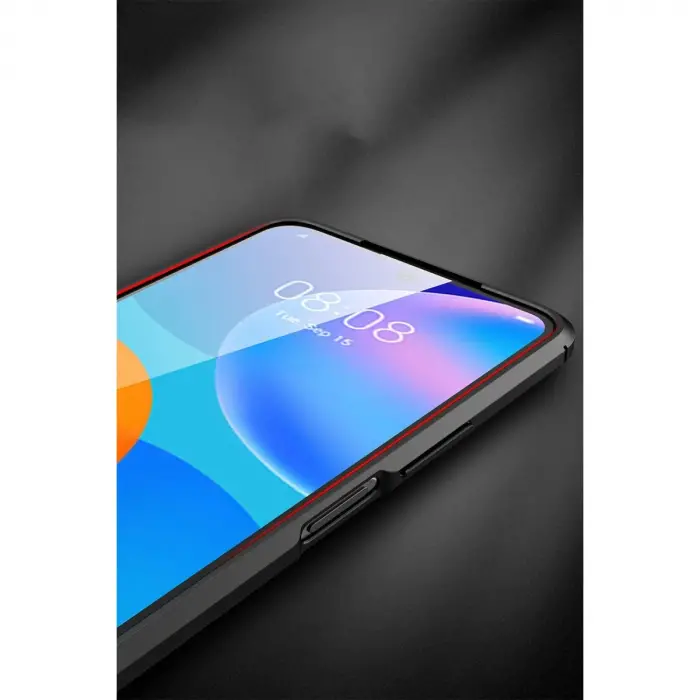 Huawei P Smart 2021 Kılıf Auto Focus Kapak - Kırmızı