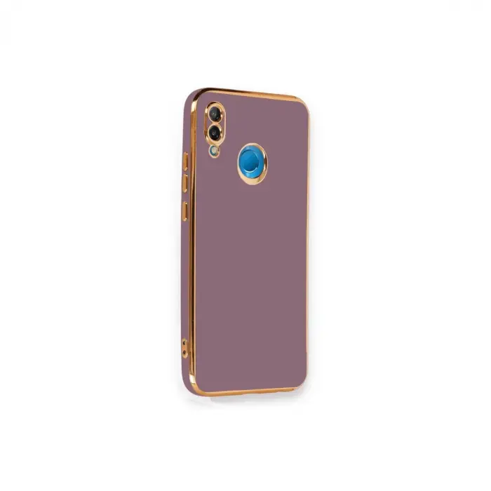 Huawei P20 Lite Kılıf Volet Silikon - Mor