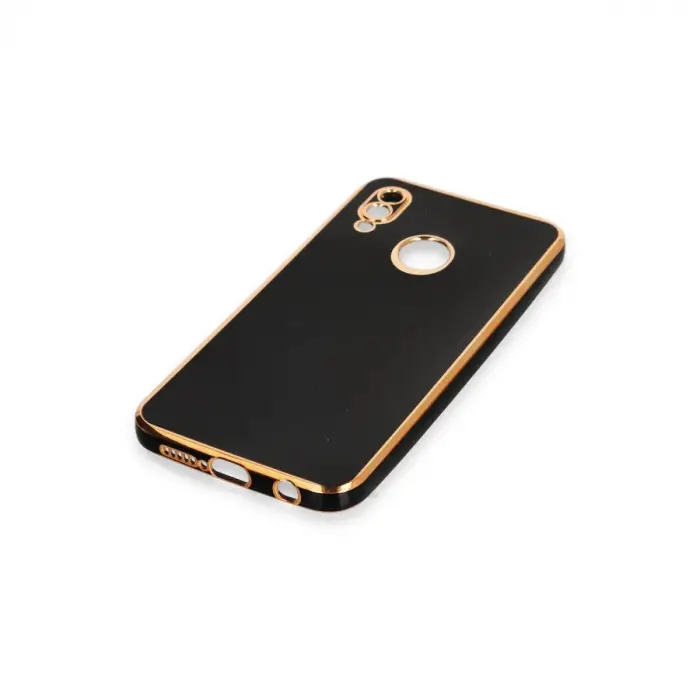 Huawei P20 Lite Kılıf Volet Silikon - Siyah