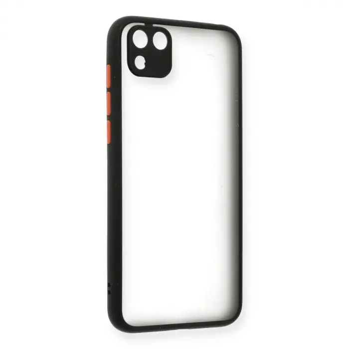 Huawei Y5p Kılıf Montreal Silikon Kapak - Siyah