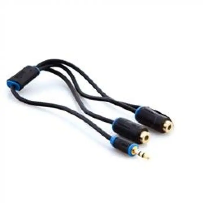 Hytech HY-B105 0.3M Stereo F To 2 Rca M Kablosu (KDO)
