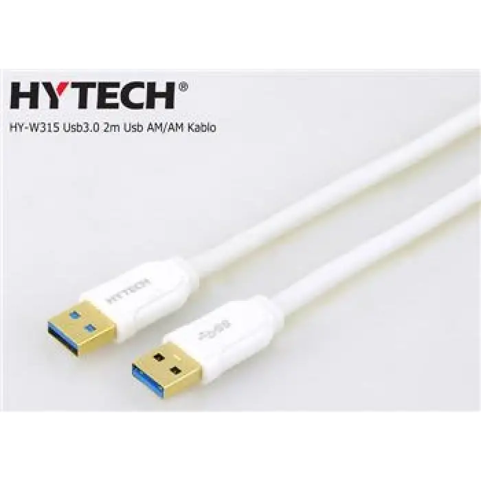 Hytech HY-W315 2 m İki Ucu Erkek USB Kablo (KDO)