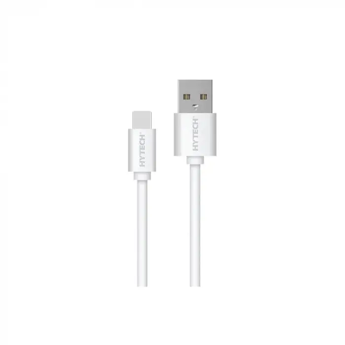 Hytech HY-X86 1m 2.4A Micro Usb Beyaz Şarj Kablosu (KDO)