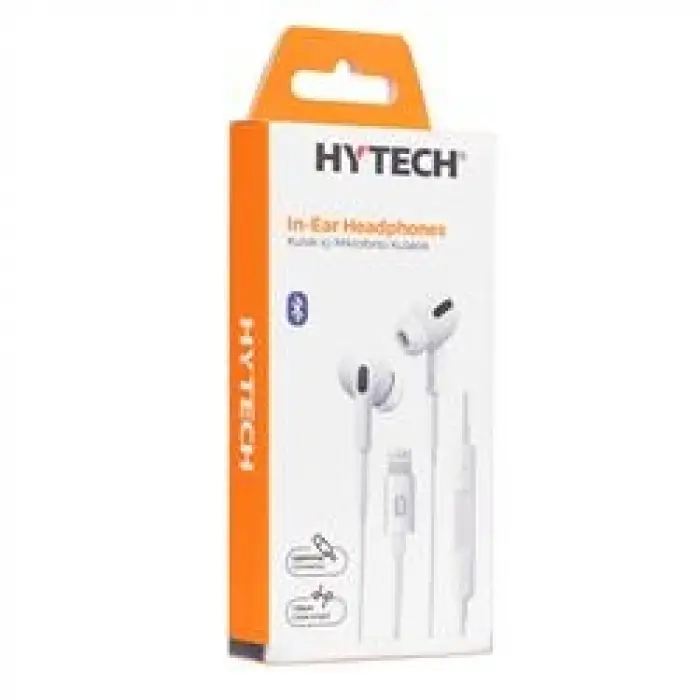 Hytech HY-XBK52 Beyaz Bluetooth Kulak içi Mikrofonlu Kulaklık