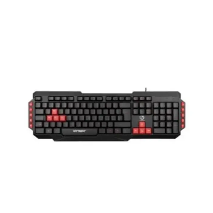 Hytech HYK-46 GAMY Siyah USB Kırmızı Tuşlu Q Gaming Oyuncu Klavyesi (KDO)