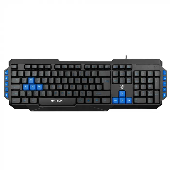 Hytech HYK-46 GAMY Siyah USB Mavi Tuşlu Q Gaming Oyuncu Klavyesi (KDO)