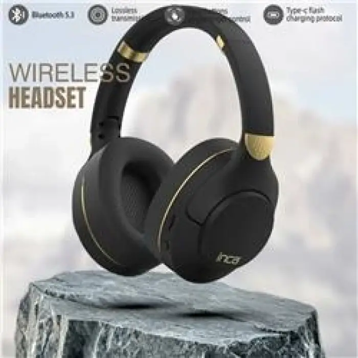 Inca IBK-503S Siyah 5.3 Bluetooth Wireless Kulaklık Micro Sd Kulaklık 400mah Type-c To USB (KDO)