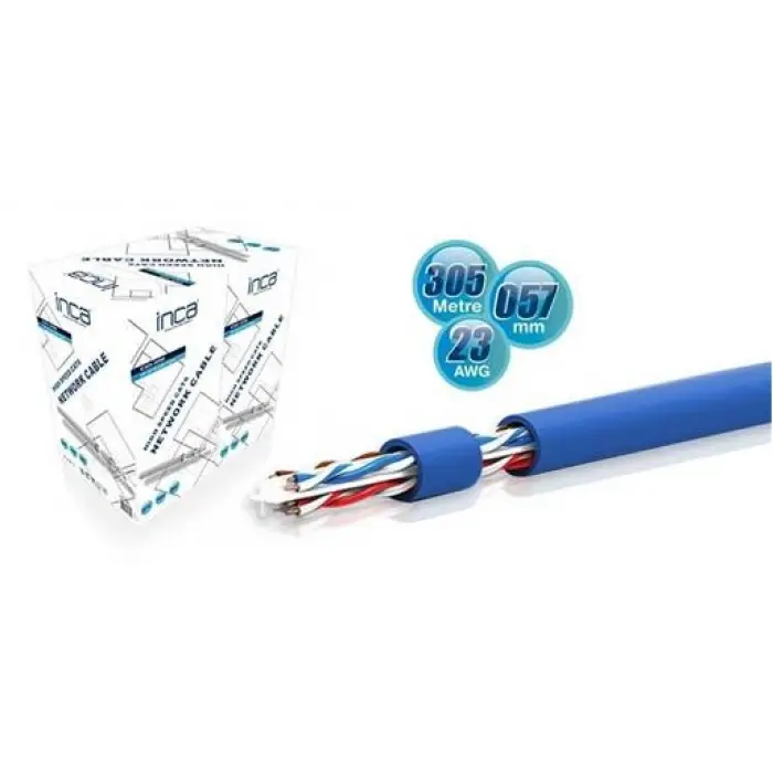 INCA ICAT7-10TG 10mt S-FTP Network Kablo-Gri (KDO)