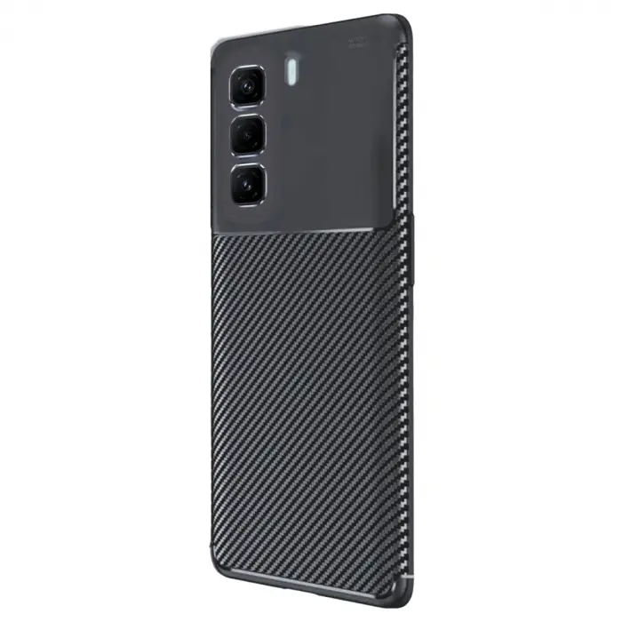 İnfinix Hot 50 Pro Plus 4g Auto Focus Karbon Kapak - Siyah