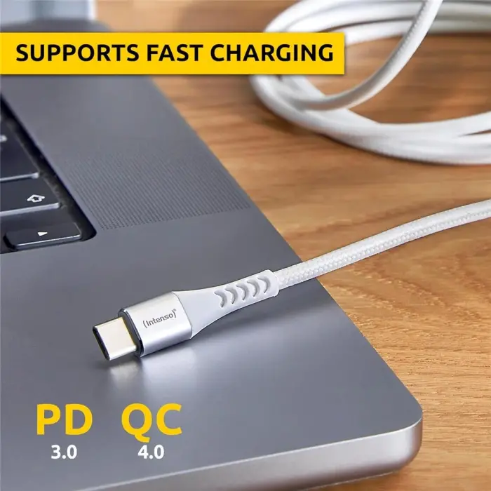 Intenso 7901002 USB-Cable C315C 60W-1,5M White Beyaz Şarj ve Data Kablosu