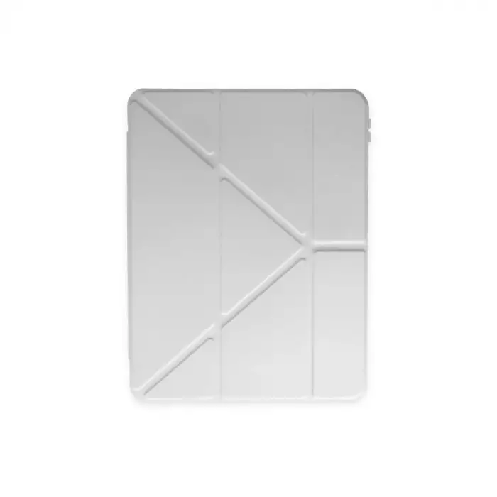 İpad 10.2 (8.nesil) Kılıf Kalemlikli Mars Tablet Kılıfı - Gri