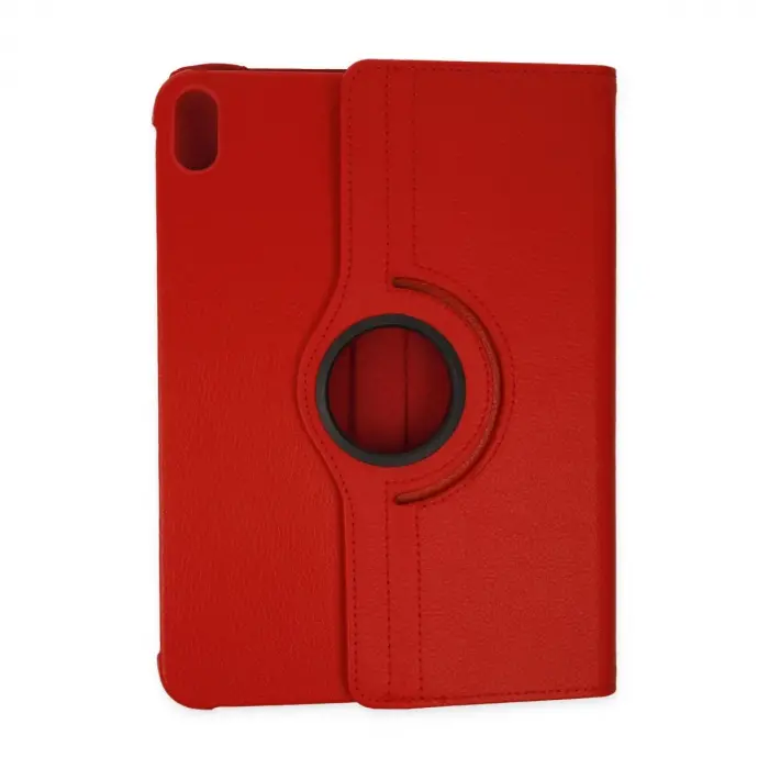 İpad 2022 10.9 (10.nesil) Kılıf 360 Tablet Deri Kılıf - Kırmızı