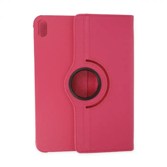 İpad 2022 10.9 (10.nesil) Kılıf 360 Tablet Deri Kılıf - Pembe