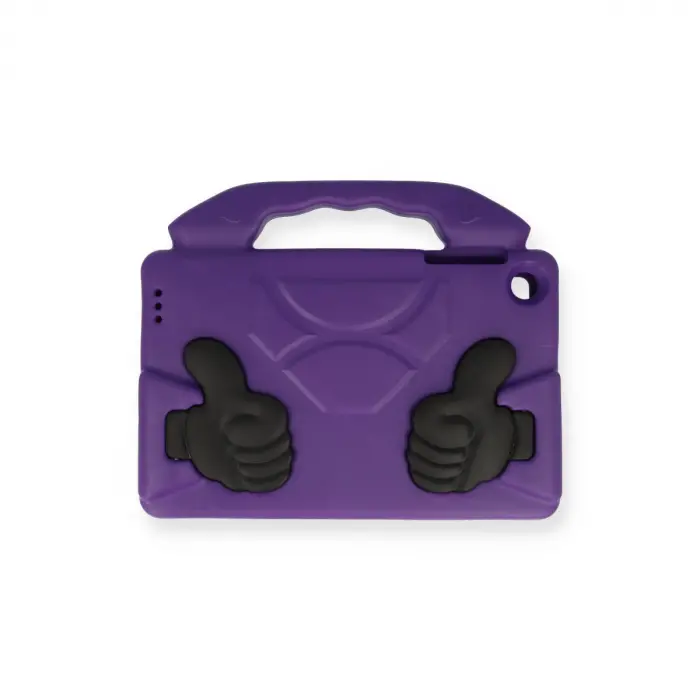 İpad 4 9.7 Kılıf Like Stantlı Tablet Silikon - Mor