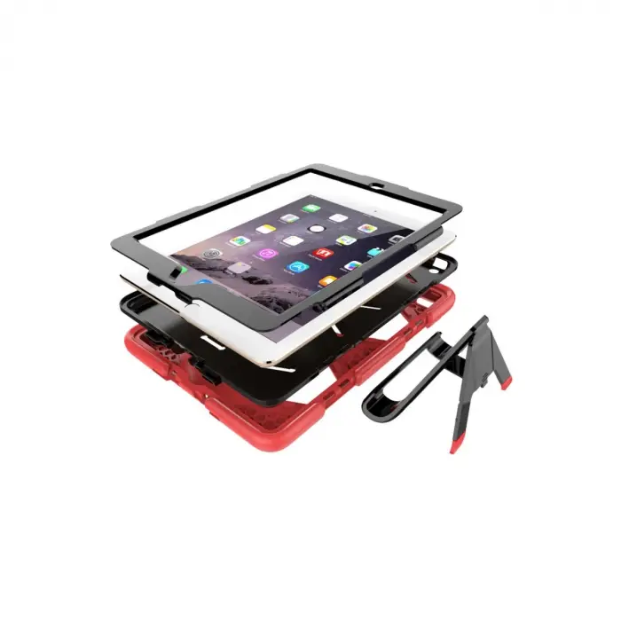 İpad 5 Air 9.7 Kılıf Griffin Tablet Kapak - Kırmızı