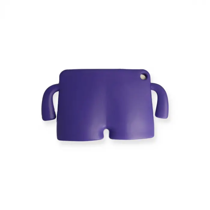 İpad 5 Air 9.7 Kılıf Karakter Tablet Silikon - Mor