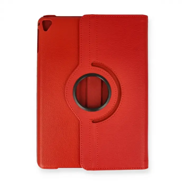 İpad 9.7 (2018) Kılıf 360 Tablet Deri Kılıf - Kırmızı