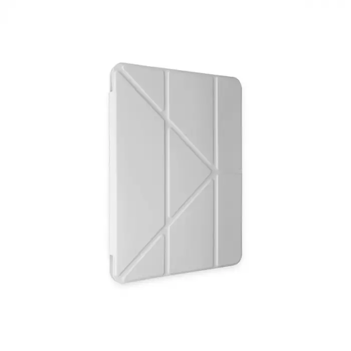 İpad 9.7 (2018) Kılıf Kalemlikli Mars Tablet Kılıfı - Gri