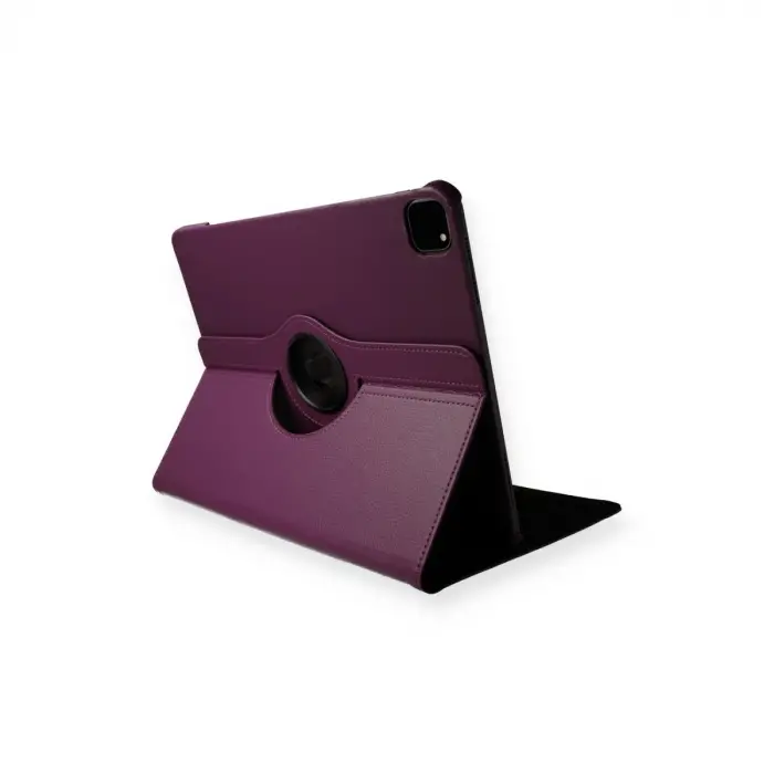 İpad Pro 11 (2020) Kılıf 360 Tablet Deri Kılıf - Mürdüm