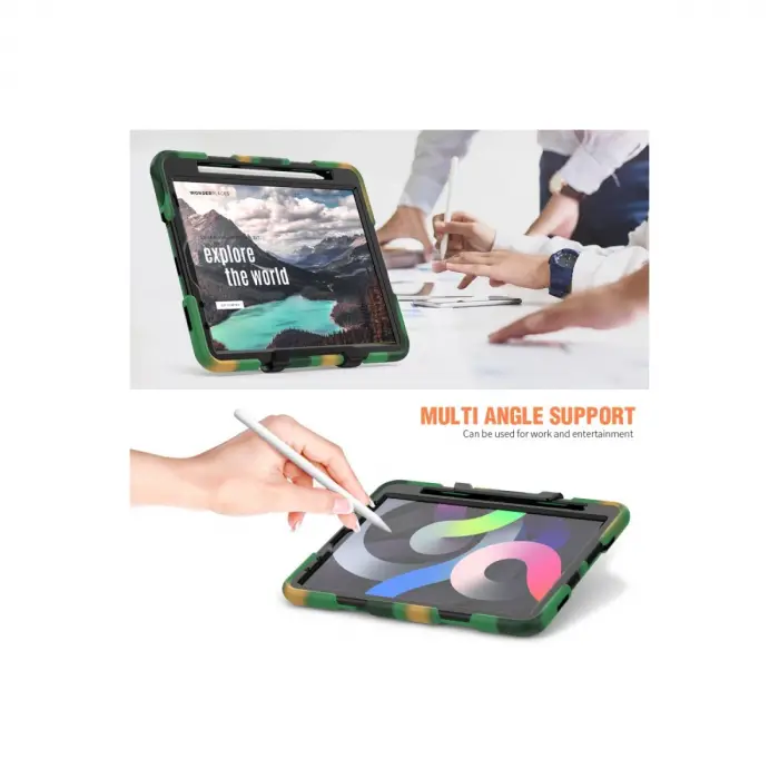 İpad Pro 11 (2020) Kılıf Griffin Tablet Kapak - Kamuflaj