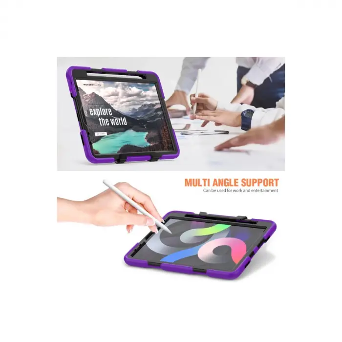 İpad Pro 11 (2020) Kılıf Griffin Tablet Kapak - Mor