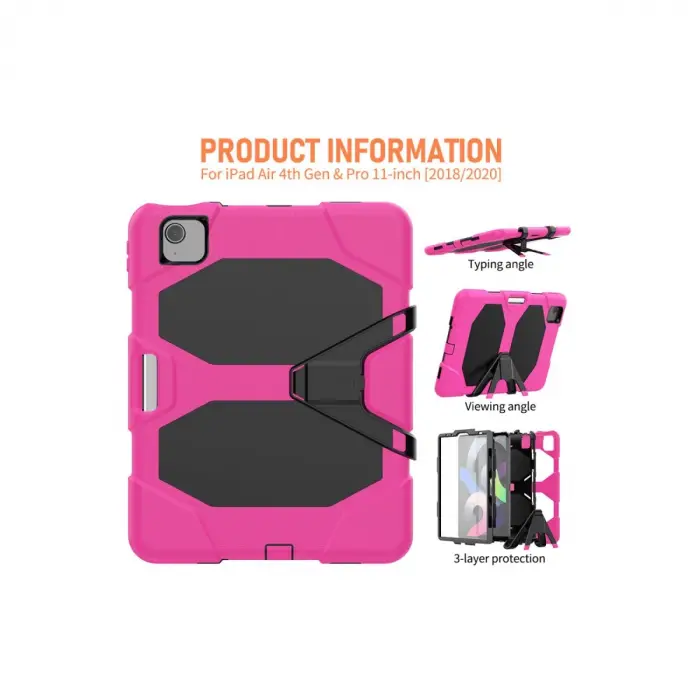 İpad Pro 11 (2020) Kılıf Griffin Tablet Kapak - Pembe
