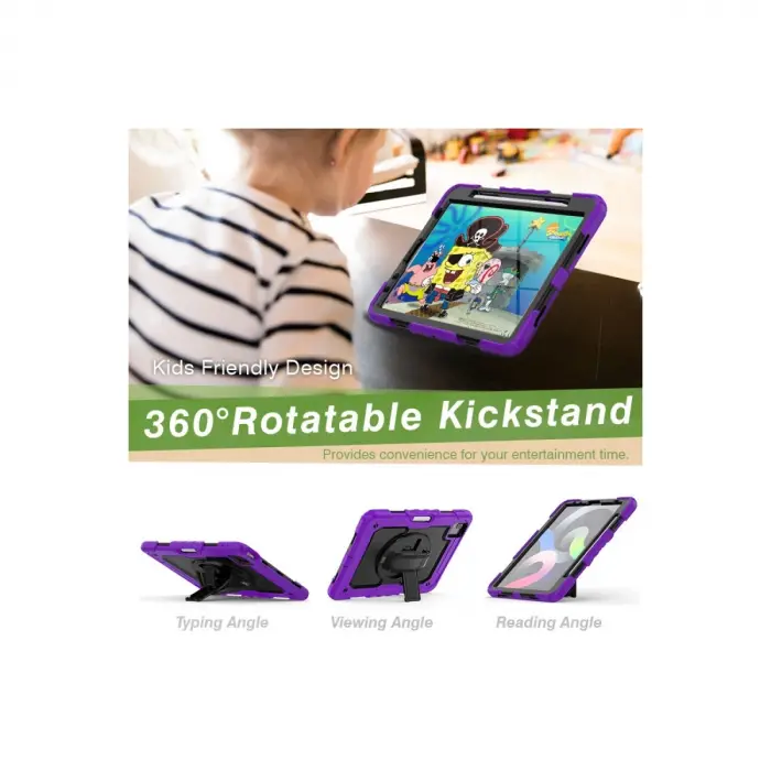 İpad Pro 11 (2020) Kılıf Pars Tablet Kapak - Mor