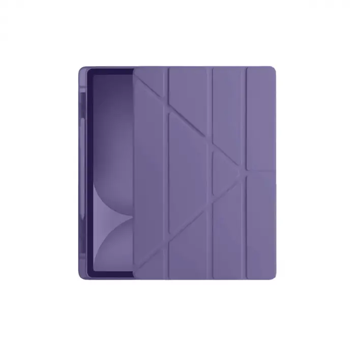 İpad Pro 11 (2024) Kılıf Kalemlikli Hugo Tablet Kılıfı - Mor