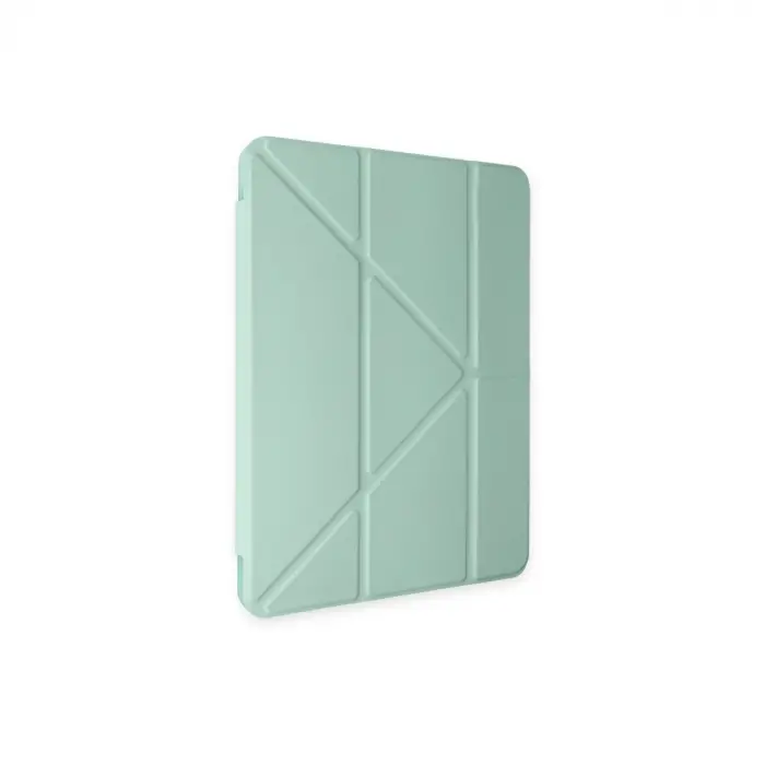 İpad Pro 12.9 (2021) Kılıf Kalemlikli Mars Tablet Kılıfı - Açık Yeşil