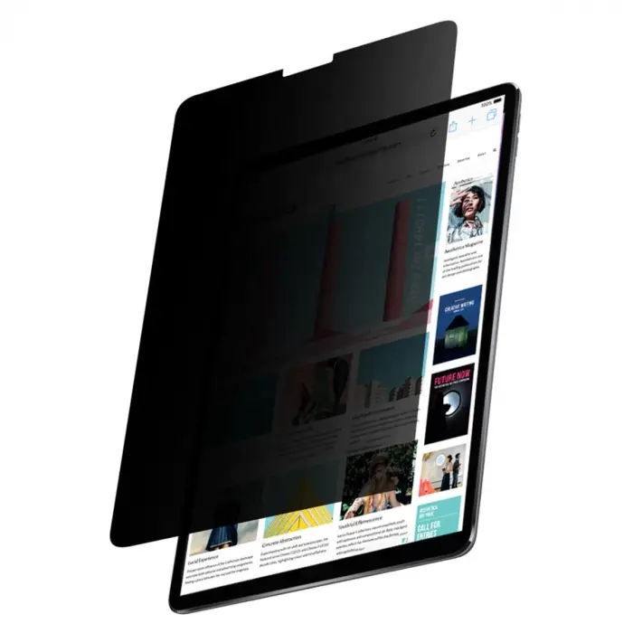 İpad Pro 12.9 (2021) Tablet Hayalet Full Glue Ekran Koruyucu