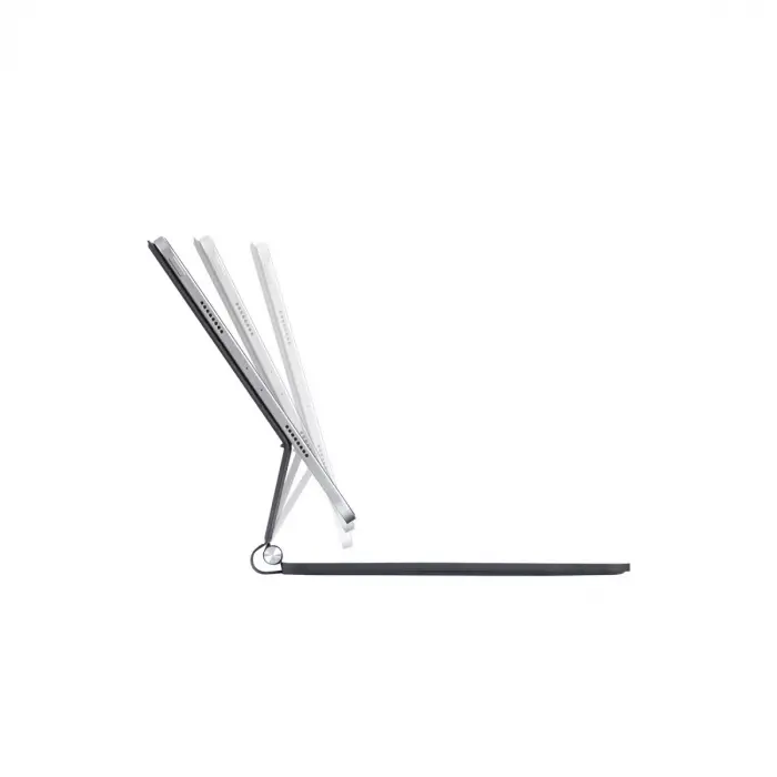 İpad Pro 13 (2024) Kılıf X9p Magic Manyetik Klavyeli Tablet Kılıfı - Siyah