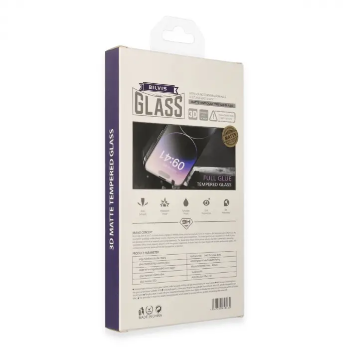 İphone 11 Bilvis 3d Mat Cam Ekran Koruyucu